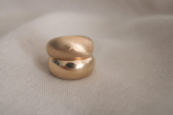 Anello Artigianale Pomeriggio Lucido - immagine 2