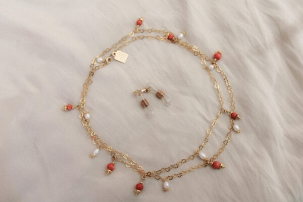 "Lucy" PortaOcchiali/Collana