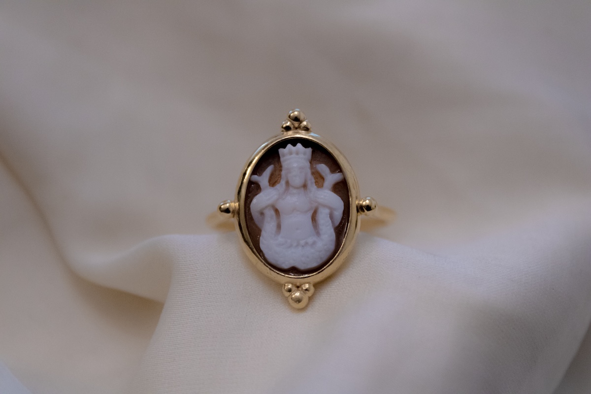 Anello Sirena Bicauda Gio Marrazzo