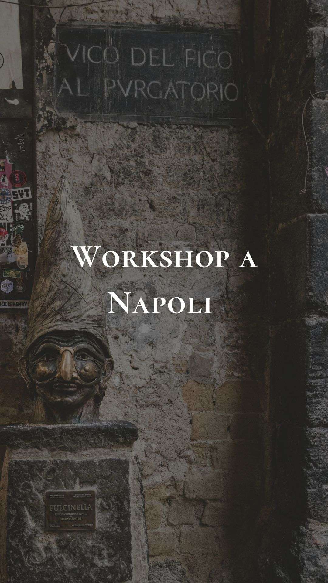 Workshop che si terrà a Napoli