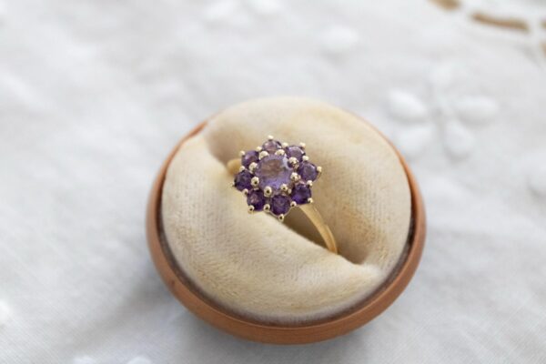 Anello Margherita Ametista - immagine 2