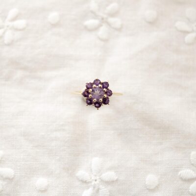 Anello Margherita Ametista