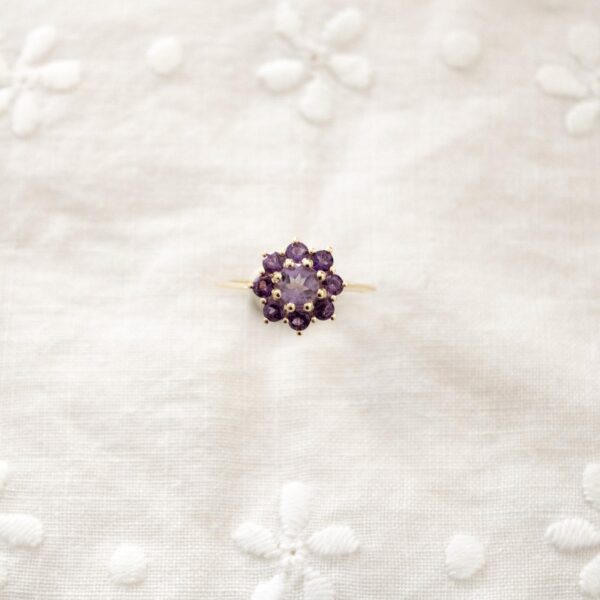 Anello Margherita Ametista