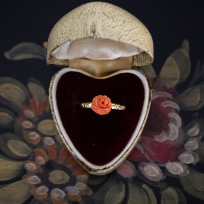 Anello Habitaculum Corallo