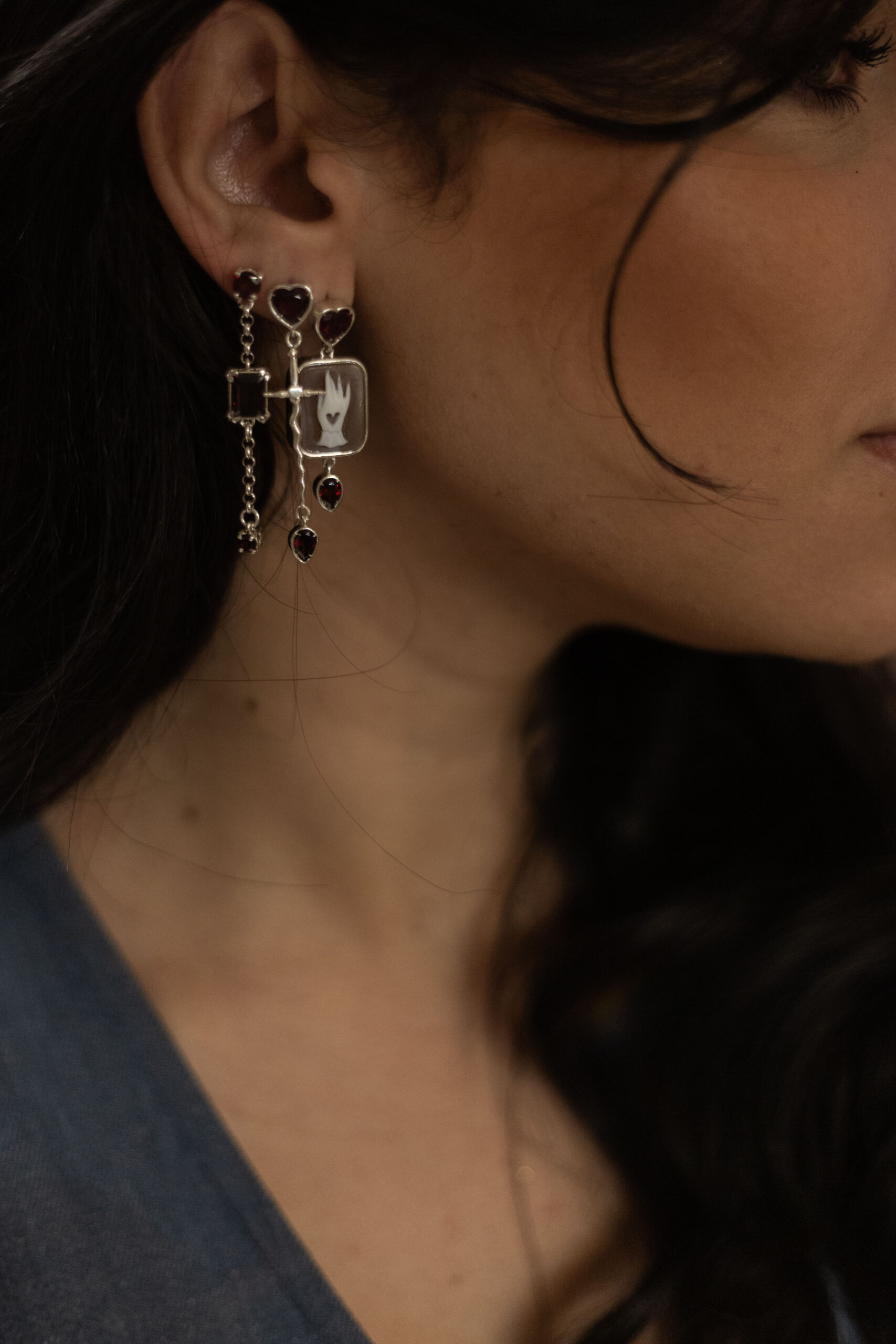 Mono Orecchino Memento Lacrimae - immagine 4