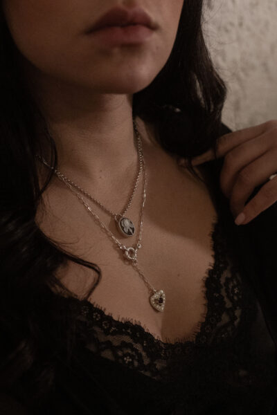 Alternative view of Collana Pulsat-dove batte il cuore